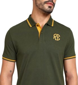 Regular Fit Embroidered Polo T-Shirt