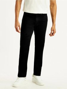 513 Black Slim Straight Fir Mid Rise Jeans